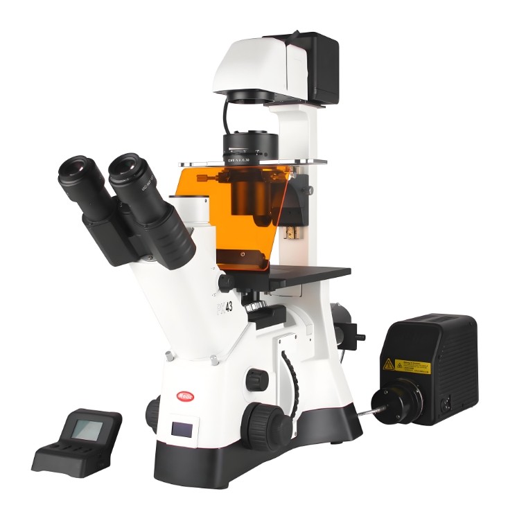 倒置熒光顯微鏡光學(xué)元件分析